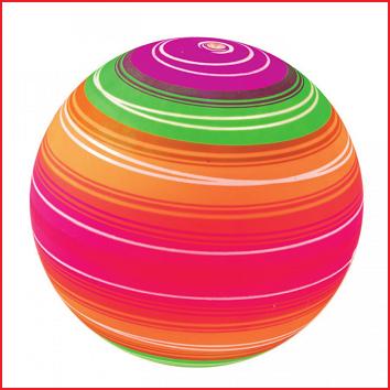 de regenboogballen worden geleverd in verschillende kleurencombinaties