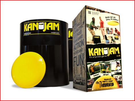 huur een Kanjam het is een populair en spannend frisbee spel