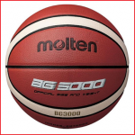 de Molten B7G3000 is een basketbal met een 12-panel dsign