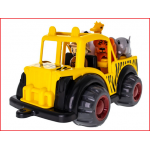 een stoere en bijna onverwoestbare safari jeep van Viking Toys