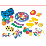 een spelpakket als vervanging van de speelkoffer