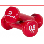 set van 2 rode dumbells 500 gram