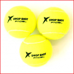 set van 3 padel ballen Drop Shot