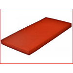 lichte turnmat van 200 x 100 x 8 cm