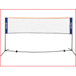 gemakkelijk te monteren badminton en minitennis set
