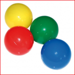 ballen voor ballenbad geleverd in 4 kleuren