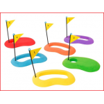 golfdoelen set bestaande uit 6 gekleurde holes