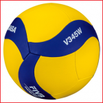 de Mikasa V345W School is een lichtere volleybal voor clubs en scholen
