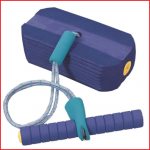 pogo springer in foam met elastisch koord en handvat