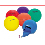 een set van 6 bel ballen geleverd in een kleurenassortiment