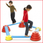 de Gonge Build 'N Balance starter set is een evenwichtsparcours voor alle leeftijden