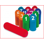 numbers Kubb foam is een veilig kegelspel voor kinderen
