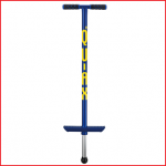 een pogostick of springstok om leuke trucs uit te voeren