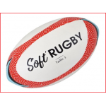 een zachte rugbybal foam voor initiatie