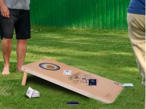 cornhole is een eenvoudig buitenspel