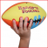 een american football voor een correcte handzetting