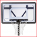 voorzien van een polycarbonaat basketbalbord met ring