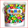 een emmer met 1000 playmais basic en accessoires