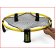 je bepaalt zelf hoe strak het net van de Spikeball Pro wordt opgespannen