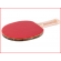 tafeltennispalet met glad sandwichrubber van 1,8 mm