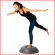 een Gonge giant air board als trainingshulpmiddel