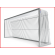 aluminium antivandalisme doel van 500 x 200 x 100 cm