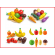 speelgoed snijset met 16 stukken groenten en fruit