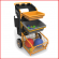 3-lagige transportkar trolley met een roostermand en 2 afneembare bakken