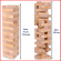 Jenga XL is een strategisch blokkenspel