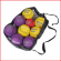 de volledige set pebbles bocce balls wordt geleverd in een draagtas