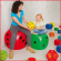 de Volley® dobbelsteen coated foam 40 cm kan ook dienst doen als zitmeubel