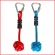 een ninja line set met 3 knotsen