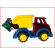 vuilniswagen Viking Toys met container