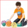 de rubberen grijpballen zijn multifunctioneel en daarom geschikt voor verschillende balspelletjes