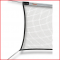 badmintonnet wedstrijd met een Dyneema spankabel
