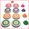 indoor curling set met katoenen draagtas