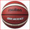 de Molten B7G3000 is een basketbal met een 12-panel dsign