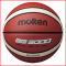 de Molten B7G3000 is een basketbal met een 12-panel design