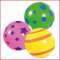 een set van 3 opblaasbare speelballen 30 cm