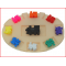 uitbreidingsset van het bekende spel domino mexican train
