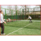 een padel net in sterk en duurzaam polypropyleen