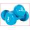 Stanno dumbells 3 kg met neopreen coating
