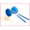 soepele rubberen diabolo met aluminium stokjes en koord