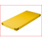 een lichte turnmat van 150 x 100 x 8 cm met klittenband