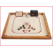 Carrom of vingerbiljart is een leuk en actief bordspel