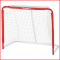 een metalen hockeydoel van 127 x 106,7 x 66 cm