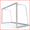 aluminium voetbaldoel 300 x 100 cm
