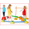 de Gonge Build 'N Balance advanced set is een aanpasbaar evenwichtsparcours