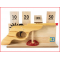 een houten schietspel huren