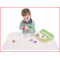 een leerrijk eierspel om kinderen vertrouwd te maken met kleuren en getallen